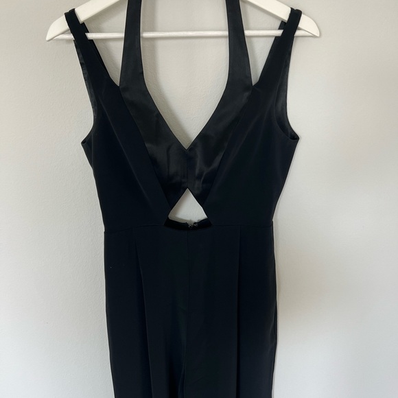 MARCIANO Black Halter Neck Jumpsuit, Size Small - Picture 7 of 11
